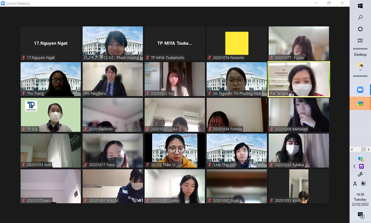 GIAO LƯU CÙNG TRƯỜNG IKEDA - NĂM 2022